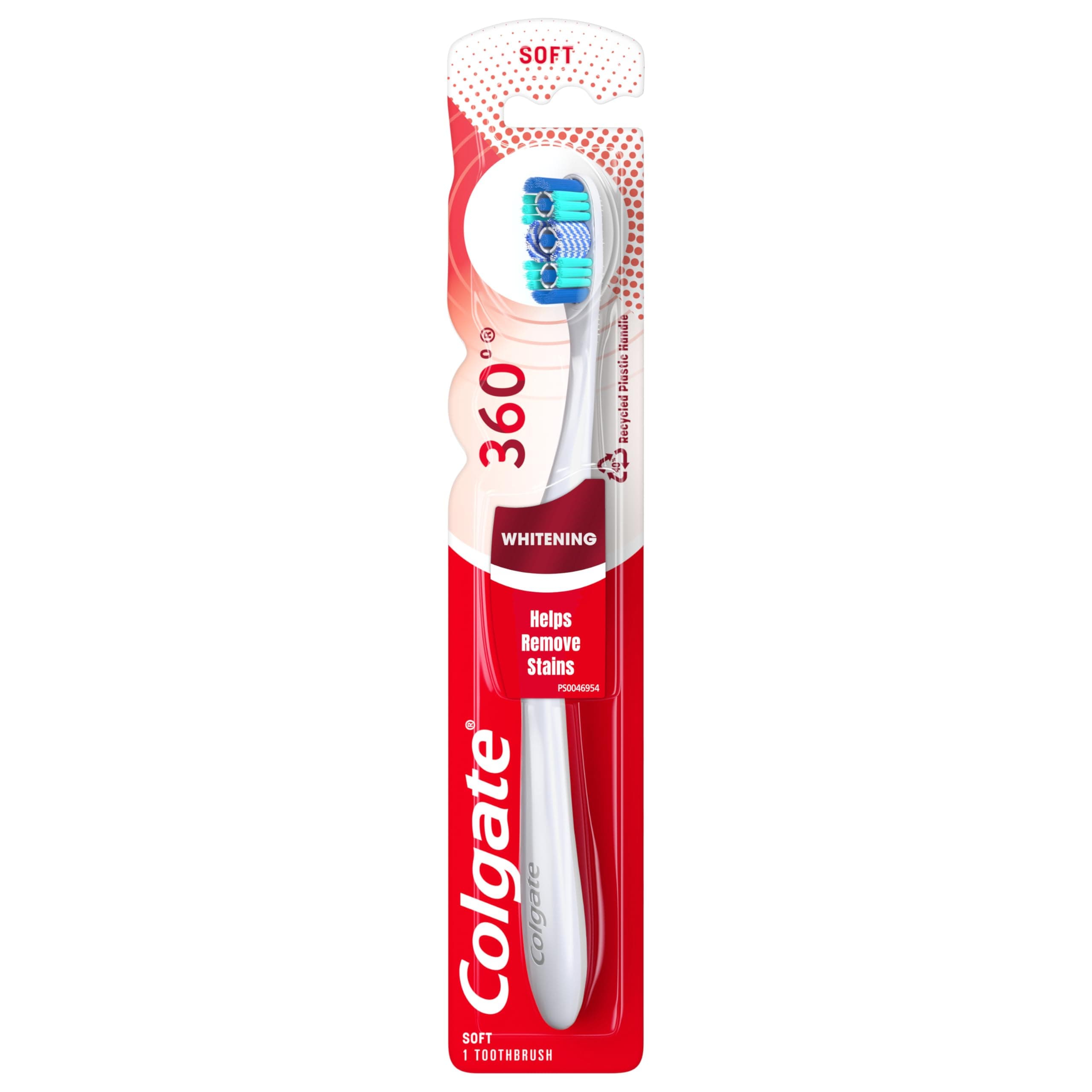360 Optic White Whitening Toothbrush, Soft