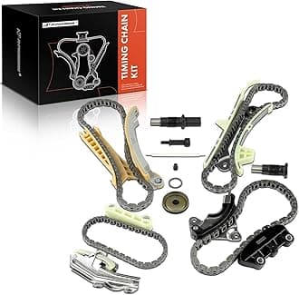 A-Premium Timing Chain Kit Compatible with Ford Explorer Sport Trac 1997-2010 Mustang 2005-2010 Ranger 2001-2010 Mazda B4000 Mercury Mountaineer 4.0L TK428 KT4038S TS20395
