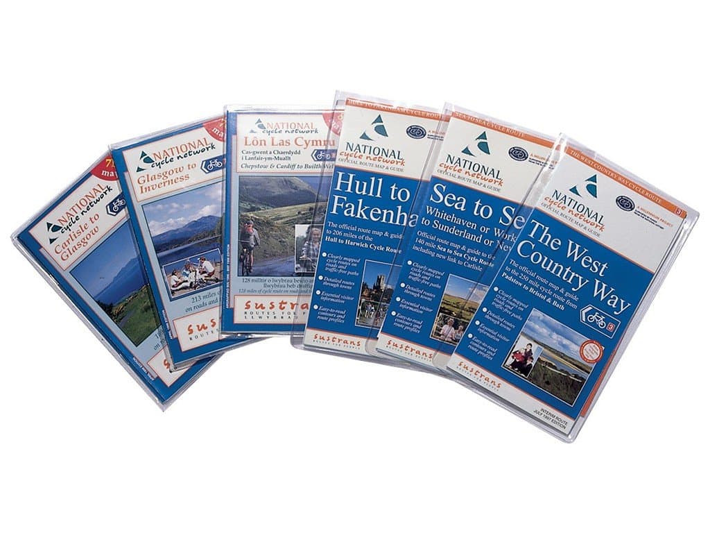 Sustrans MAP010 National Cycle Network Guides - Multicoloured