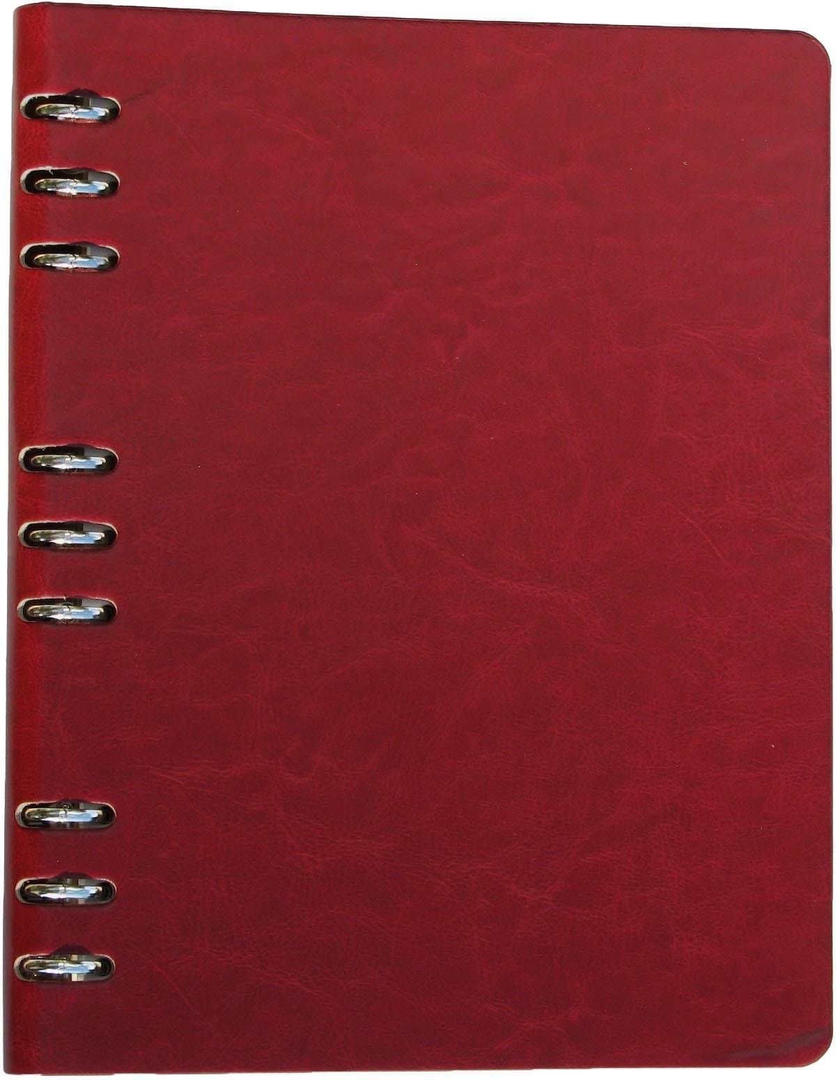 Big Journal B5 Red Extra Large Refillable PU Leather Journal, 10.6 X 8.3-Inch