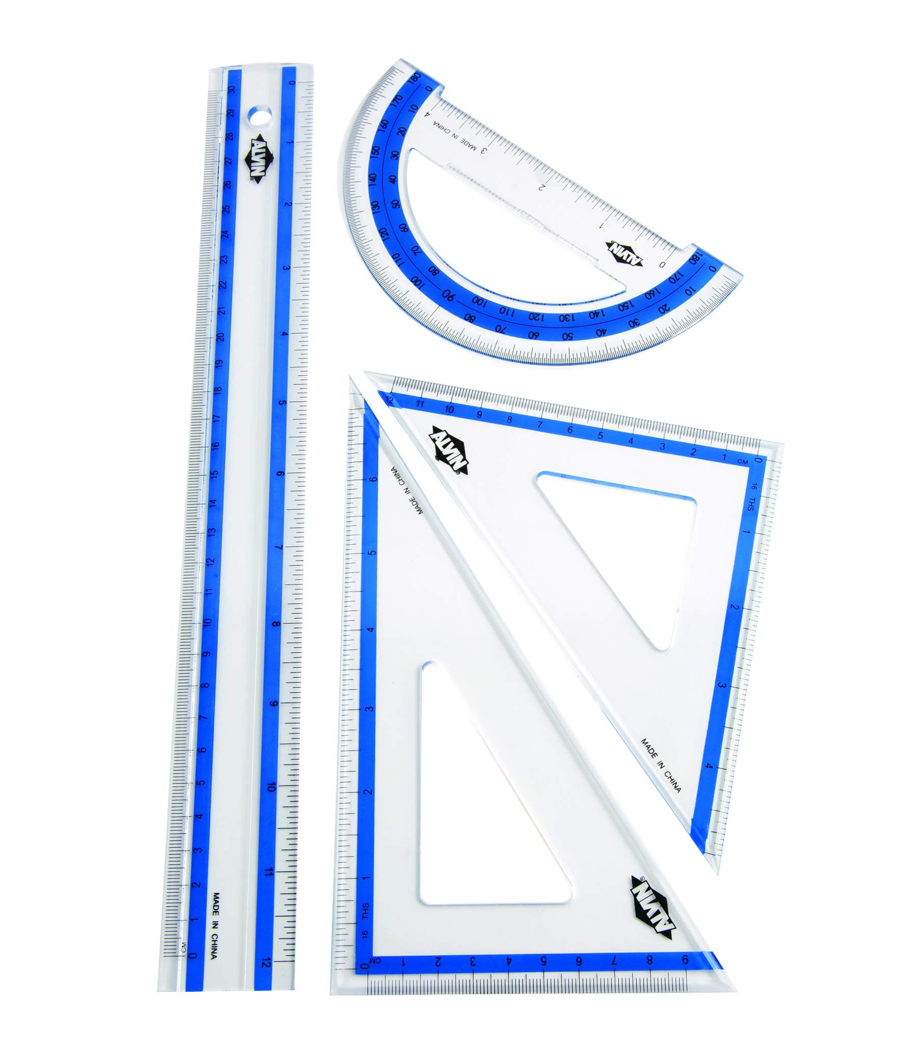 Geometry Set, High Tech Set Model - Set of 4