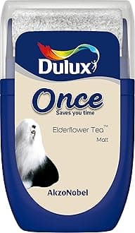 Dulux Once Tester Paint - Elderflower Tea - 30ML