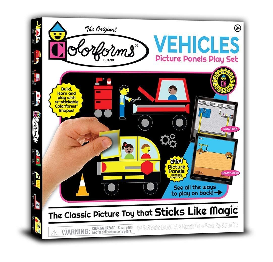 ColorformsPicture Panels Play Set - Vehicles