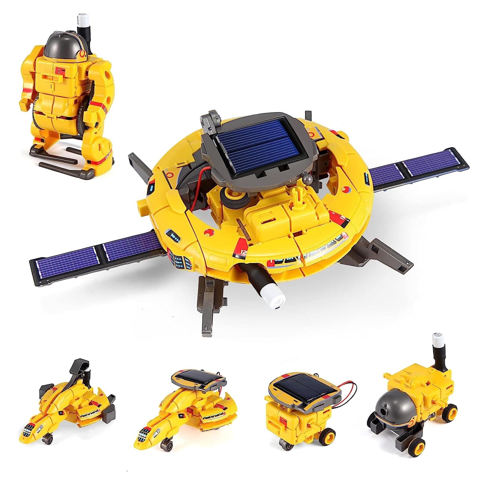 Masroo STEM Projects for Kids Age 8-12, Science Kits for Boys, Solar Robot Space Toys Gifts for 8-14 Year Old Teen Boys Girls, 120Pcs Building Experiments Robots for Teenage Ages 9 10 11 12.