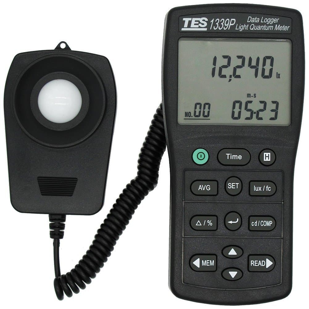 Smart Meter TES-1339P Data Logger Light Quantum Meter