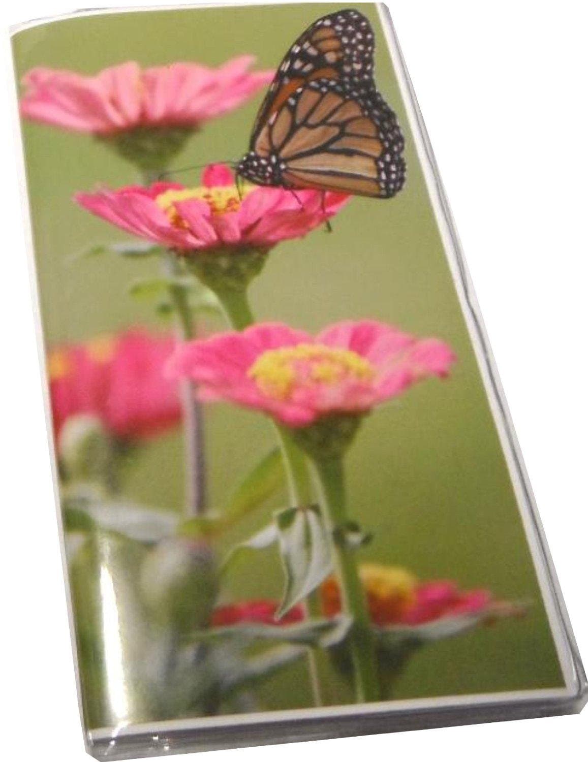 2 Year 2021 2022 Pocket Calendar Planner with Note Pad (Monarch Butterfly)