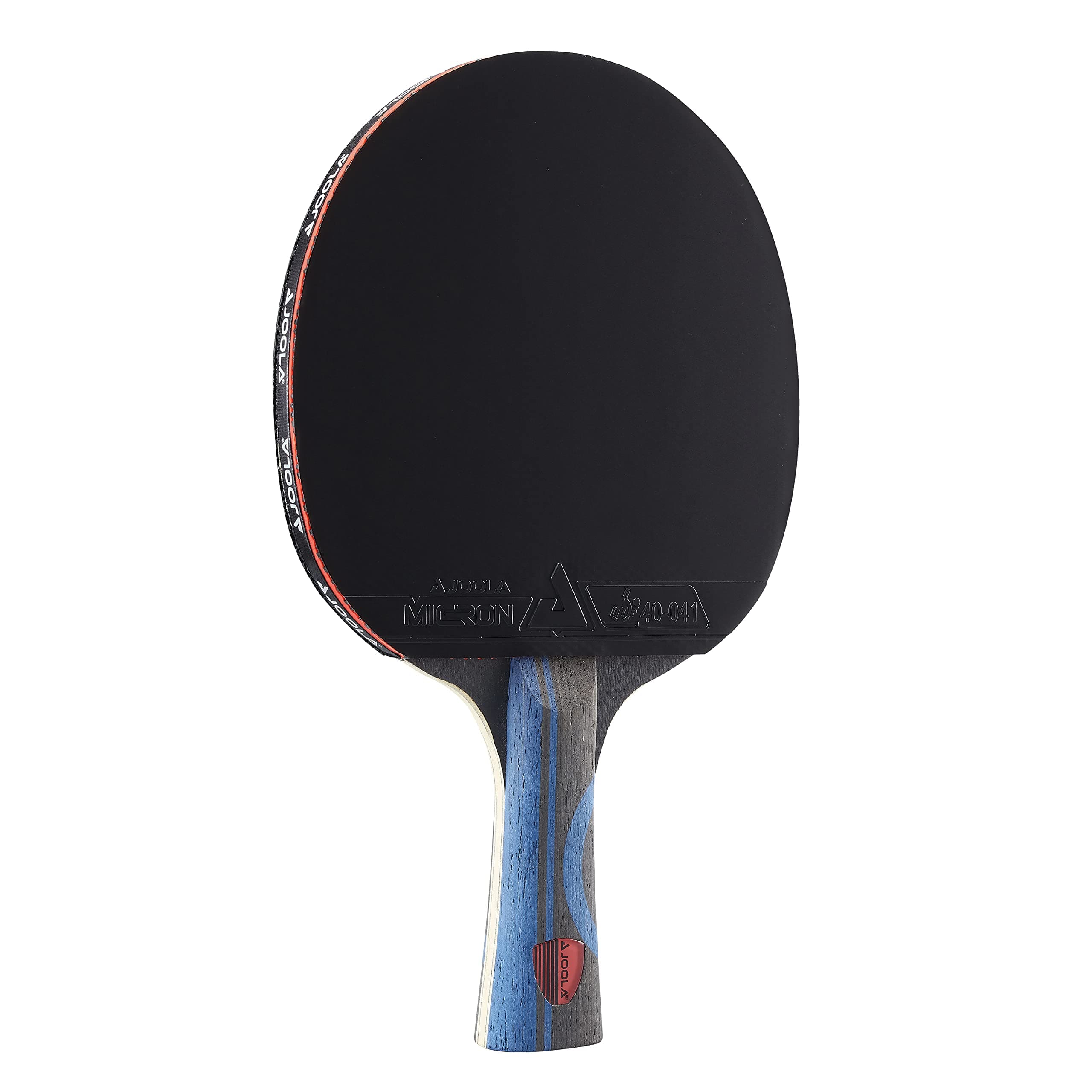 JOOLA Infinity Edge - Tournament Performance Ping Pong Paddle w/Pro Carbon Technology - Black Rubber on Both Sides - Competition Ready - Table Tennis Racket for Advanced Training - Designed for Speed