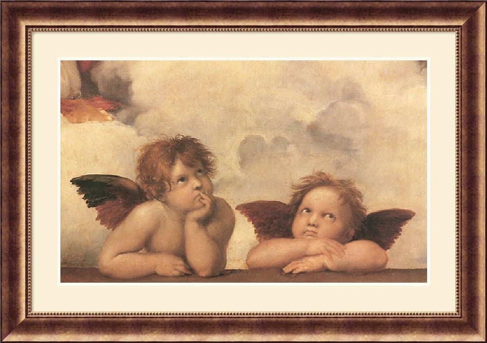 Cherubini [detail] Framed Art Print