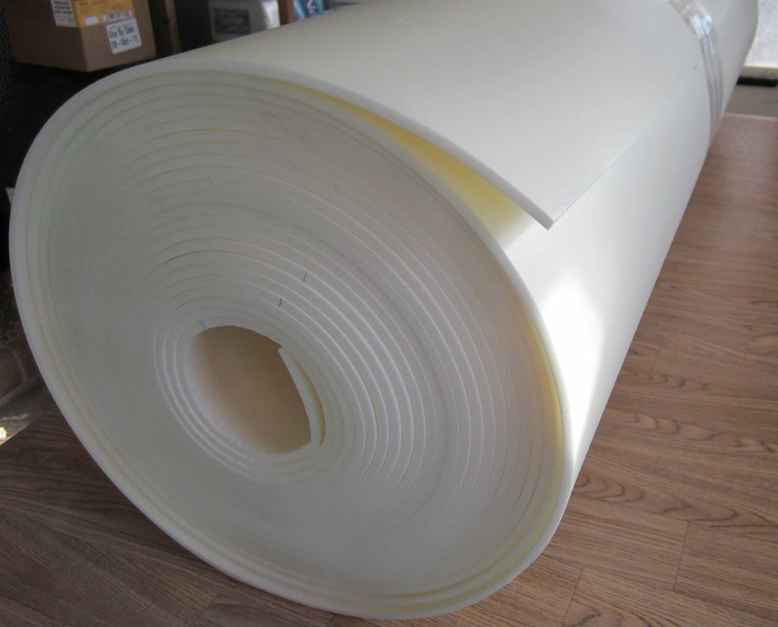 1/4" x 24" x 60" Craft Foam Hidense Closed Cell Foam Upholstery Foam for Auto Interior Panels, Crafts, Speakers Home Decor Off White 1Pcs