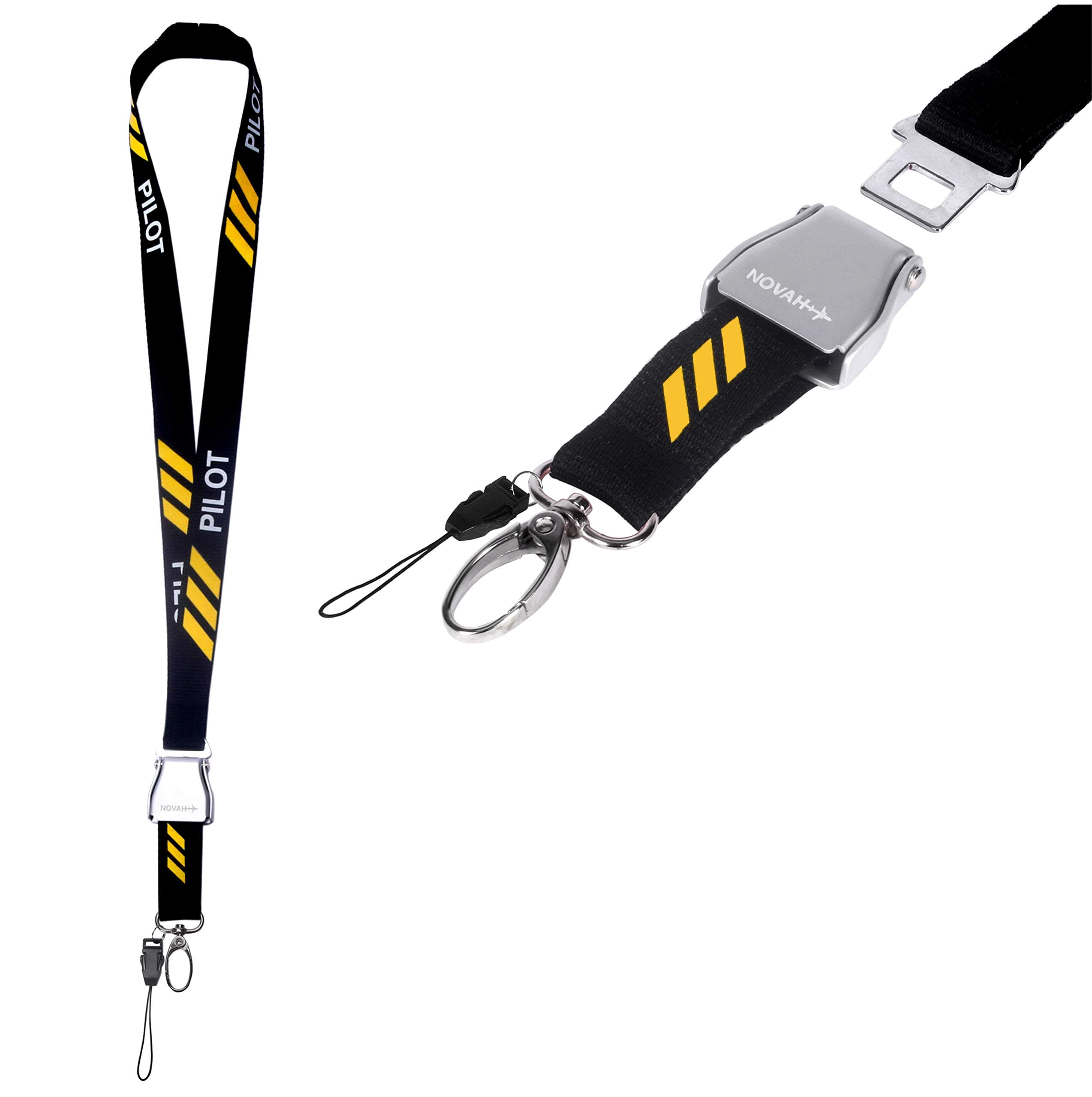 NOVAH Pilot 3 Stripes Lanyard