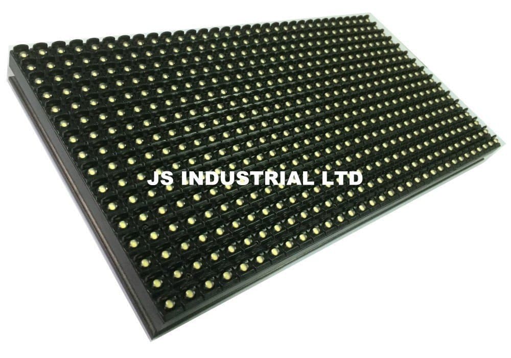 P10 Outdoor Single White Color Led Display Module - 1/4scan - 320x160mm