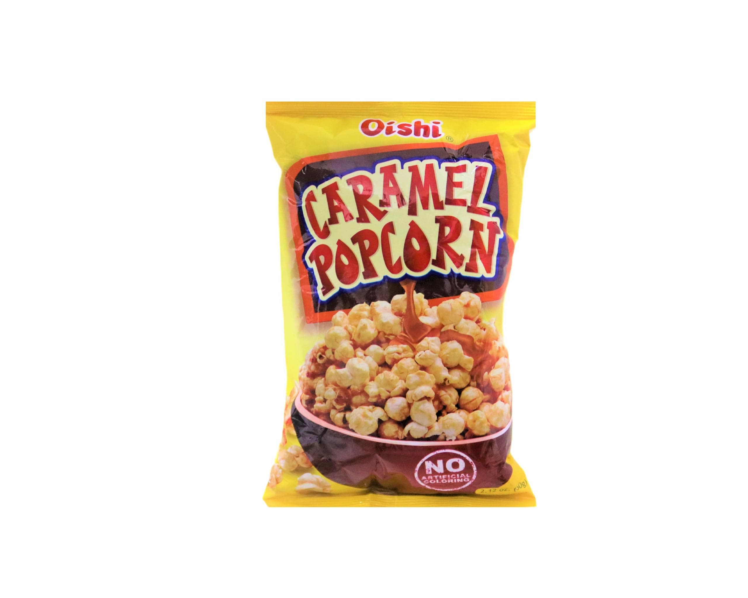 Oishi Pop Corn Caramel, 60 Gm