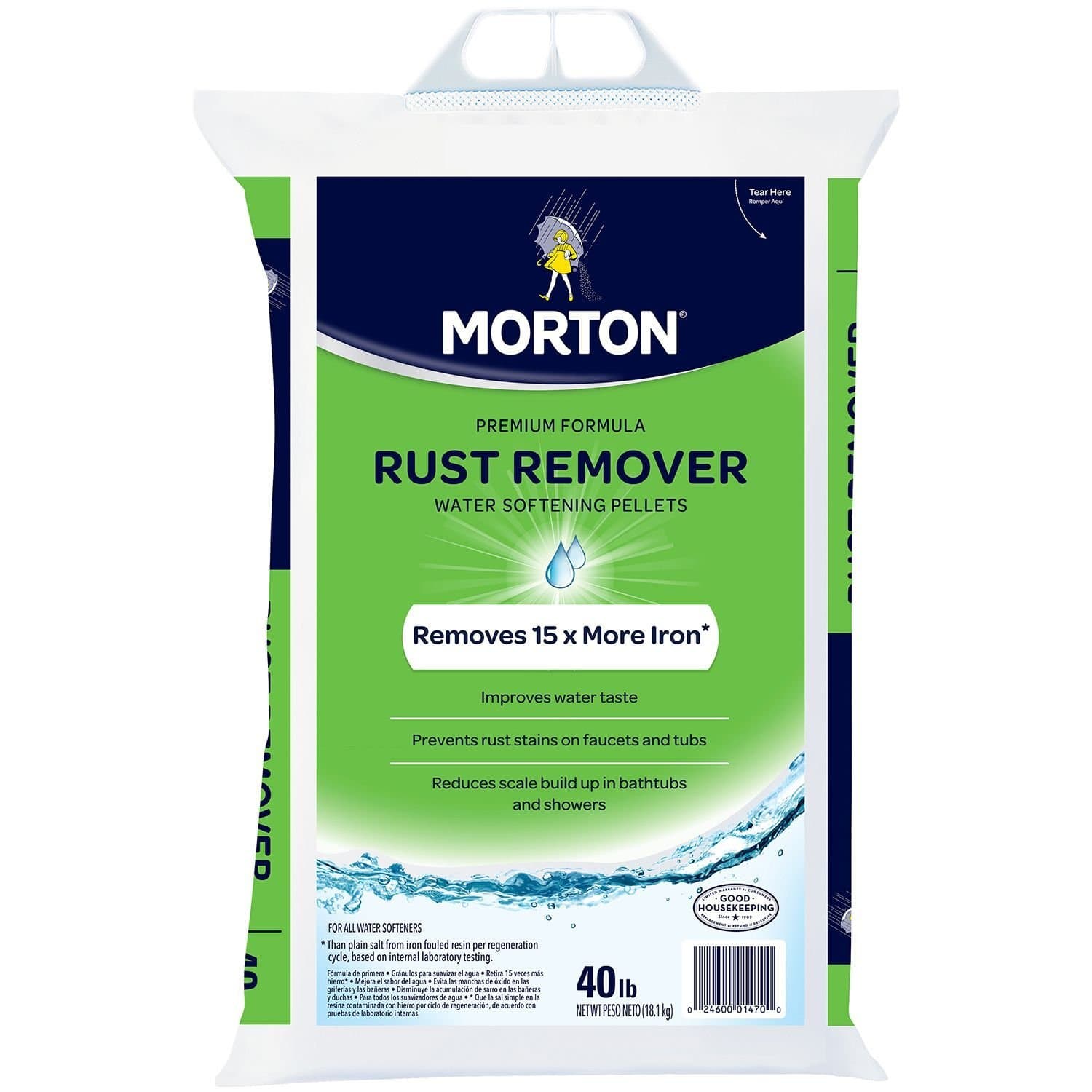 Morton Rust Remover Water Softening Pellets (40 lbs.)