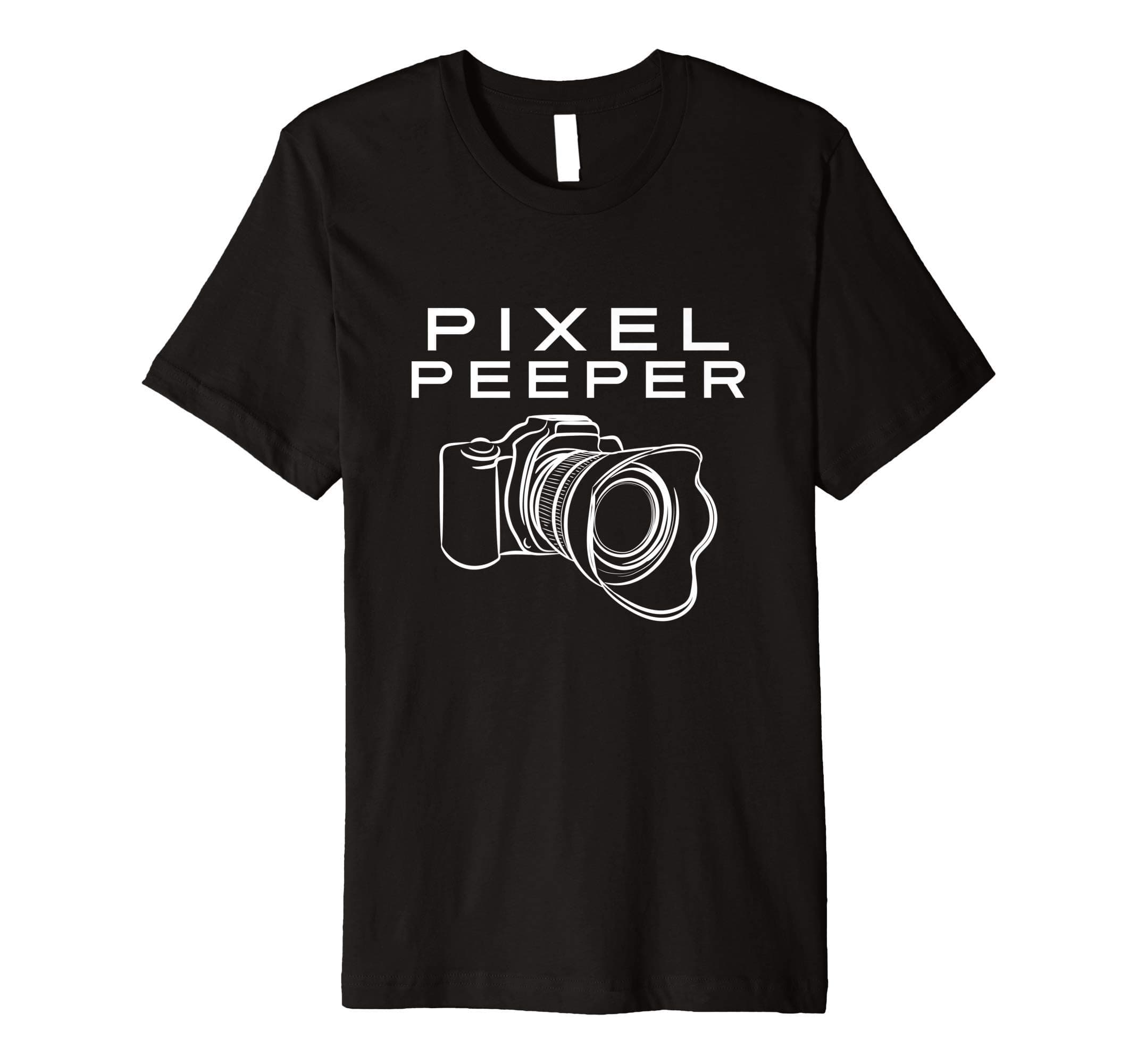 Pixel Peeper Funny Premium T-Shirt