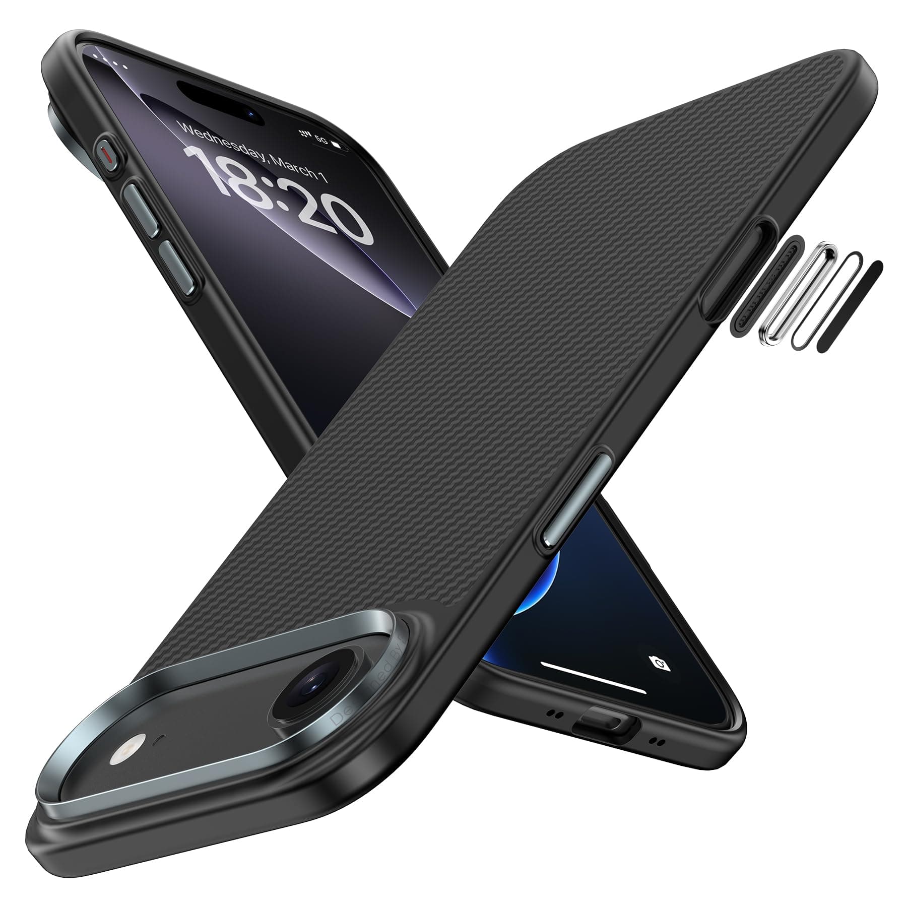 ArmorPro Case for iPhone Air with Camera Control Button, [Compatible with Magsafe] Military Grade Protective Case Built with Dupont Kevlar 600D Aramid Fiber