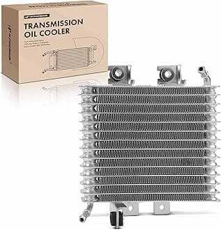 A-Premium Transmission Oil Cooler Compatible with Nissan Maxima 2009 2010 2011 2012 2013 2014, Stack-Up