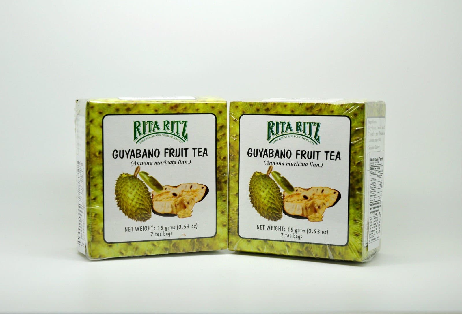 2 Pack Guyabano Soursop Tea (Guyabano Fruit & Leaves Tea)