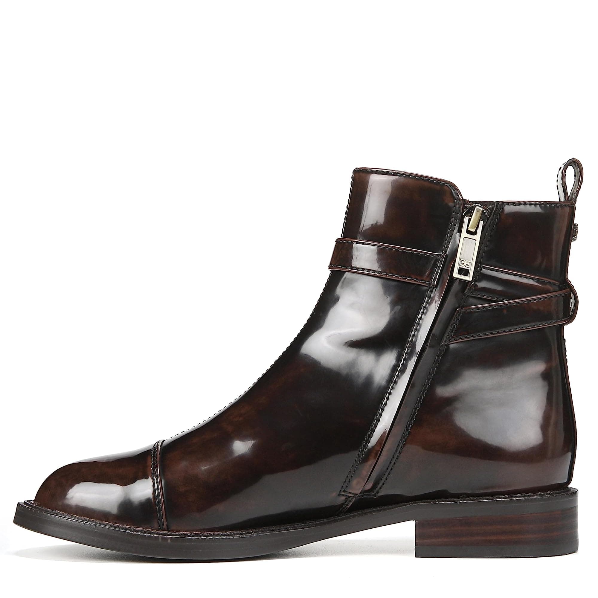 Sam EdelmanWomen's Aleia Combat Boot, Saddle/Natural, 10