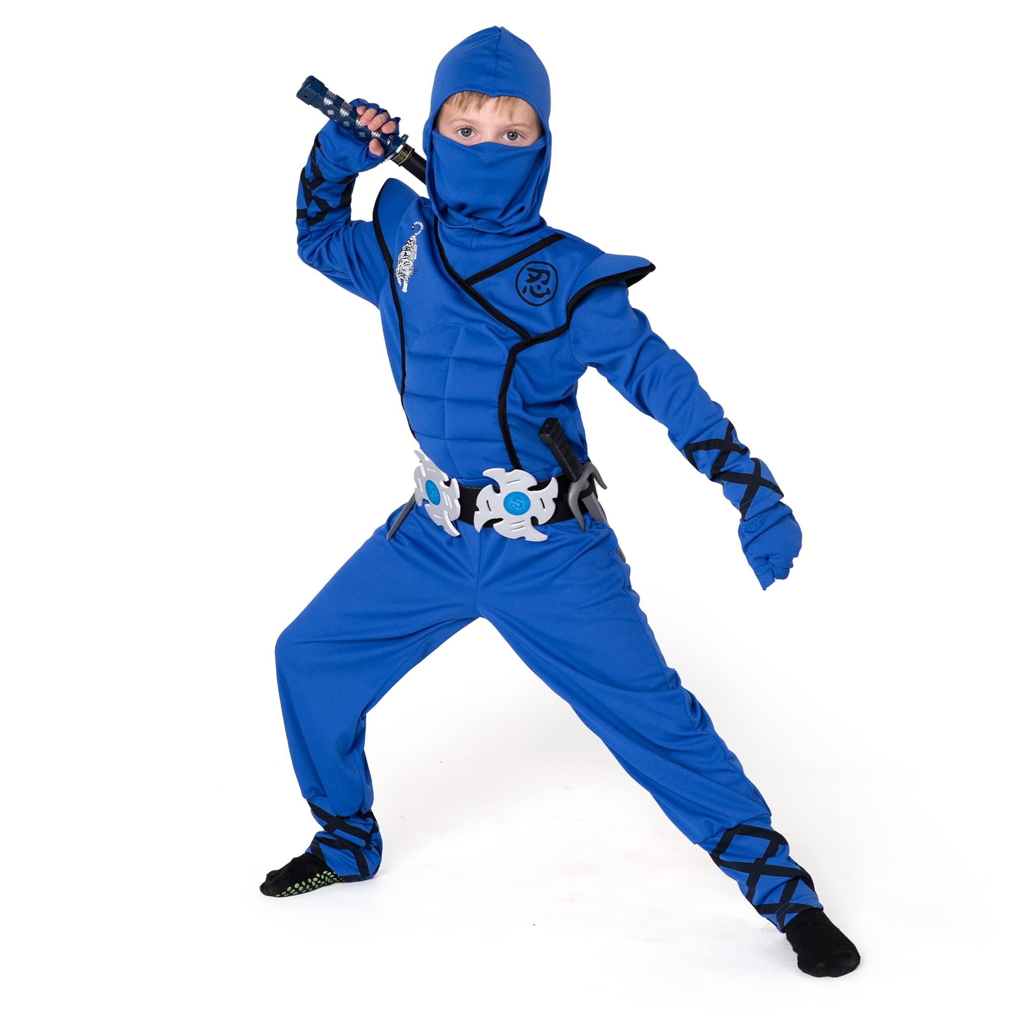 Halloween Ninja Costume, Ninja Outfit Set for Kids, Halloween Costumes for Boys Dress Up Party