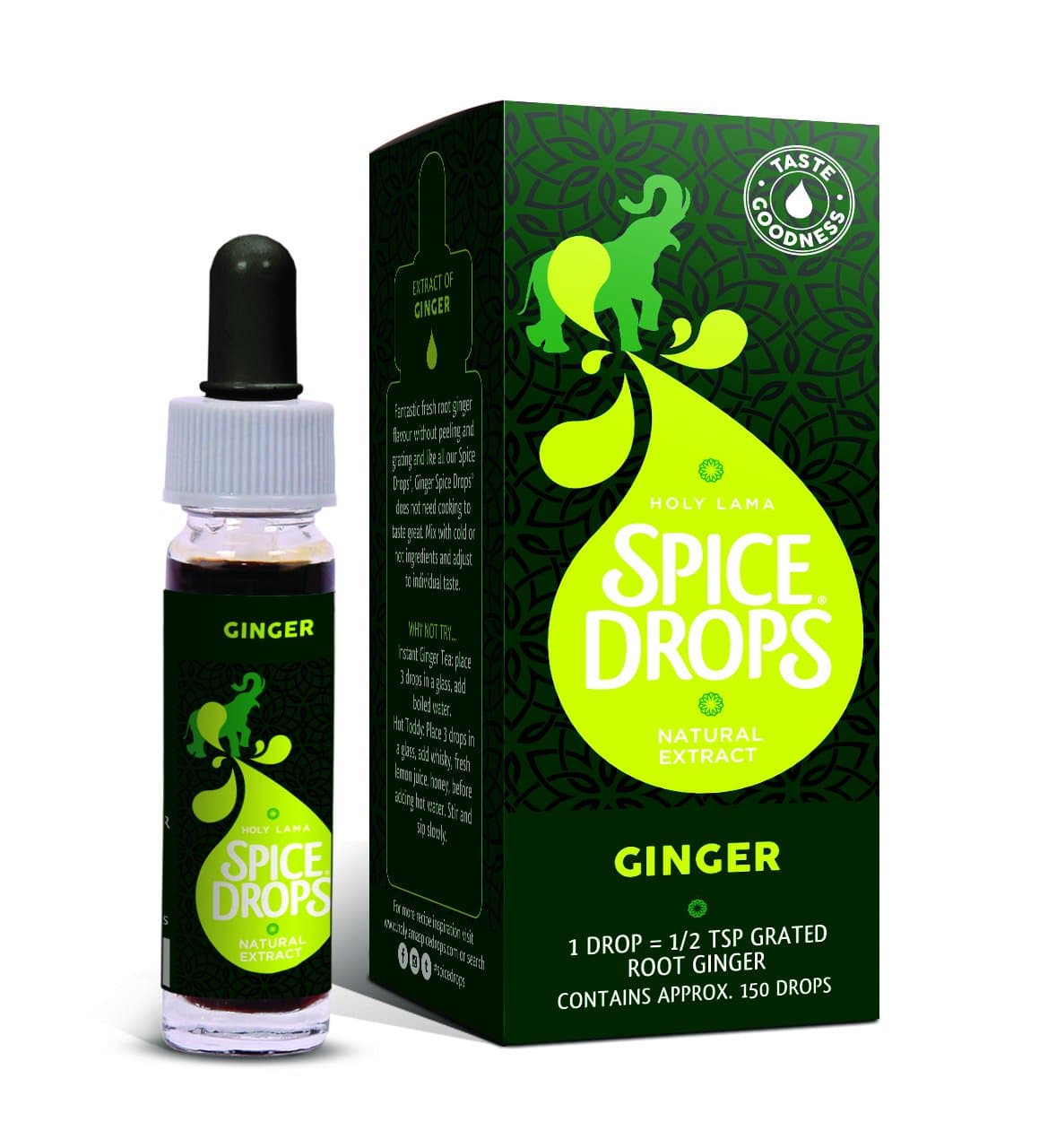 Holy Lama Natural Ginger Extract Spice Drops (5ml)
