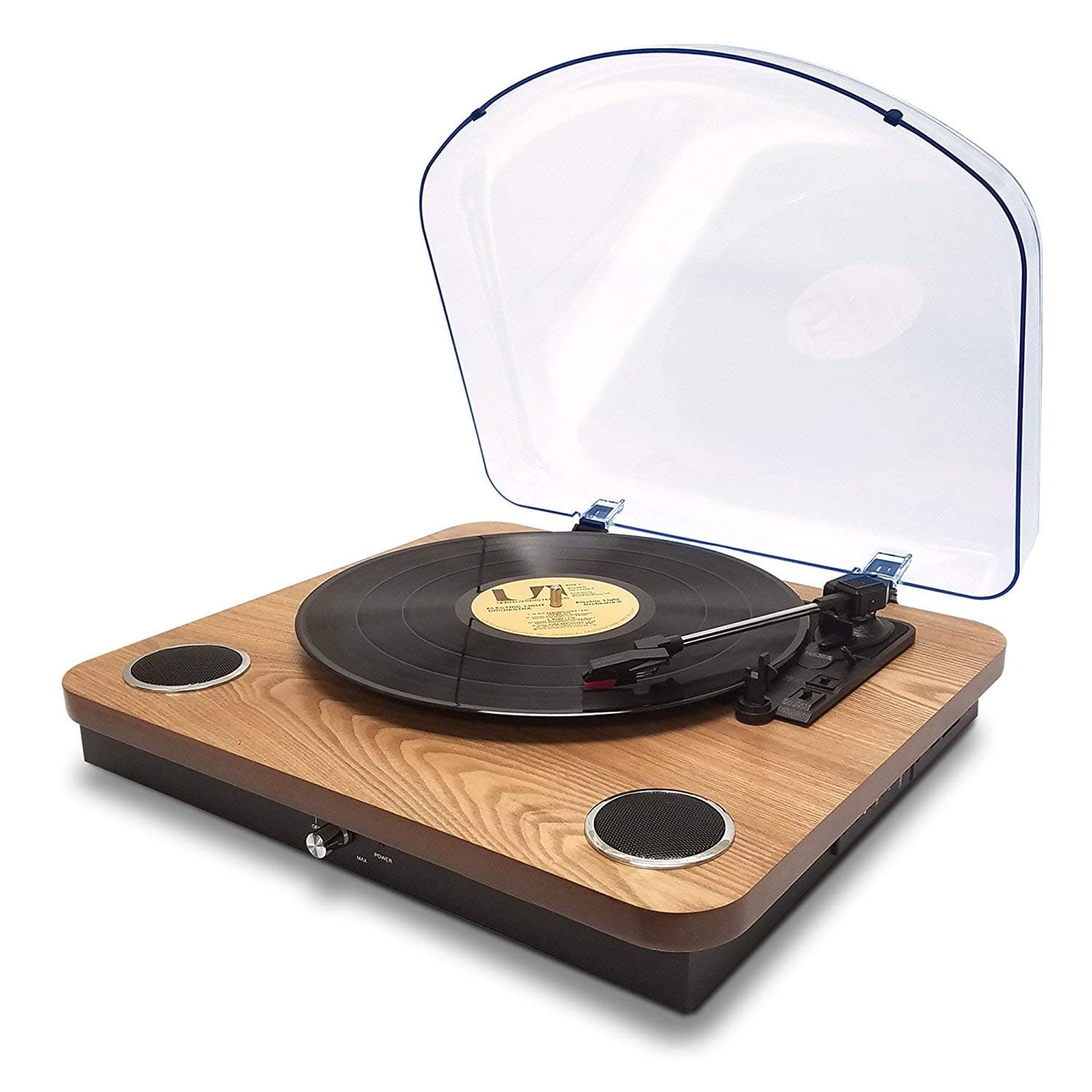 Photive Turntable Wood OPEN BOX