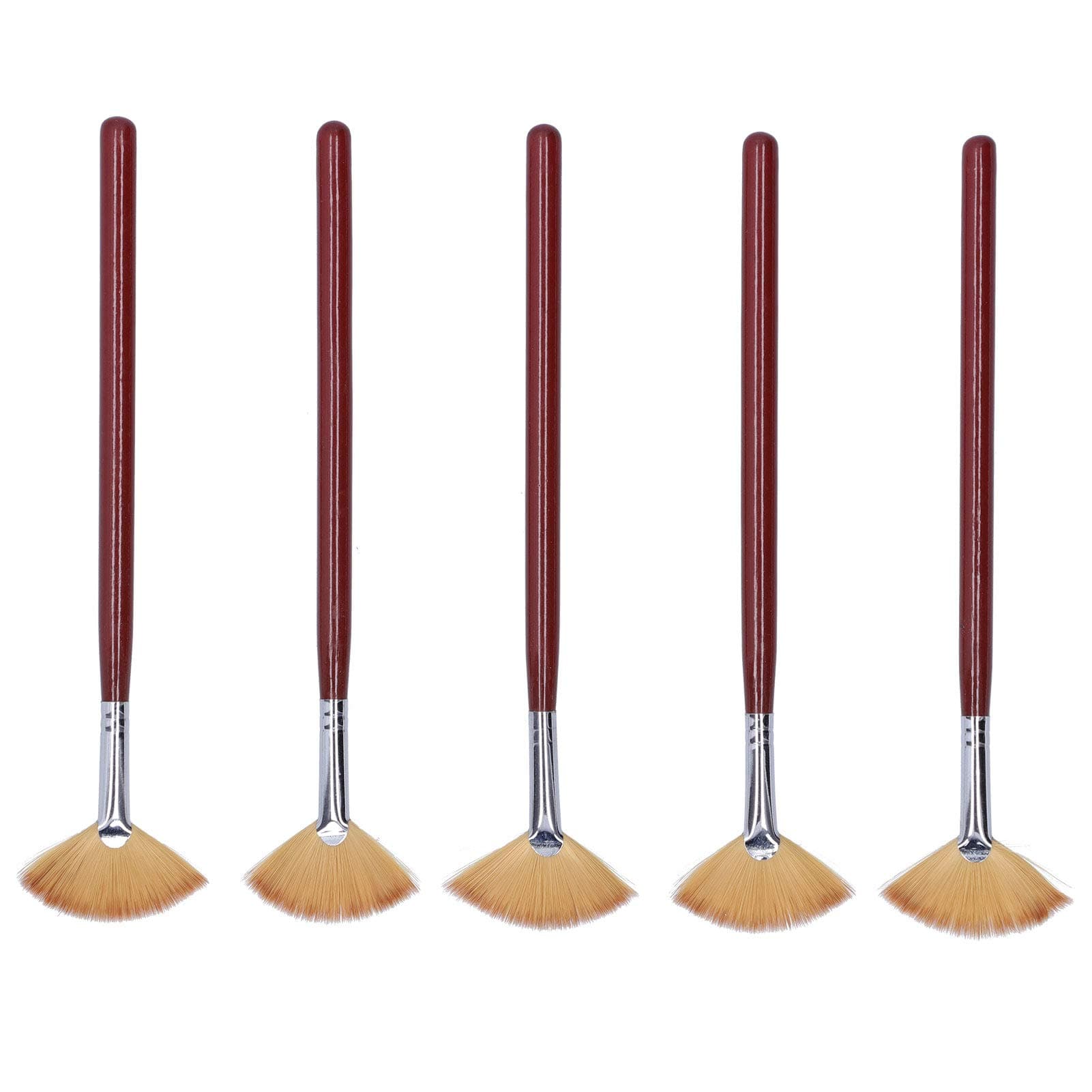 Facial Brush, Exquisite Waterproof Die Casting High Density Applicator Functional with Engineering Design for Woman for Make Up