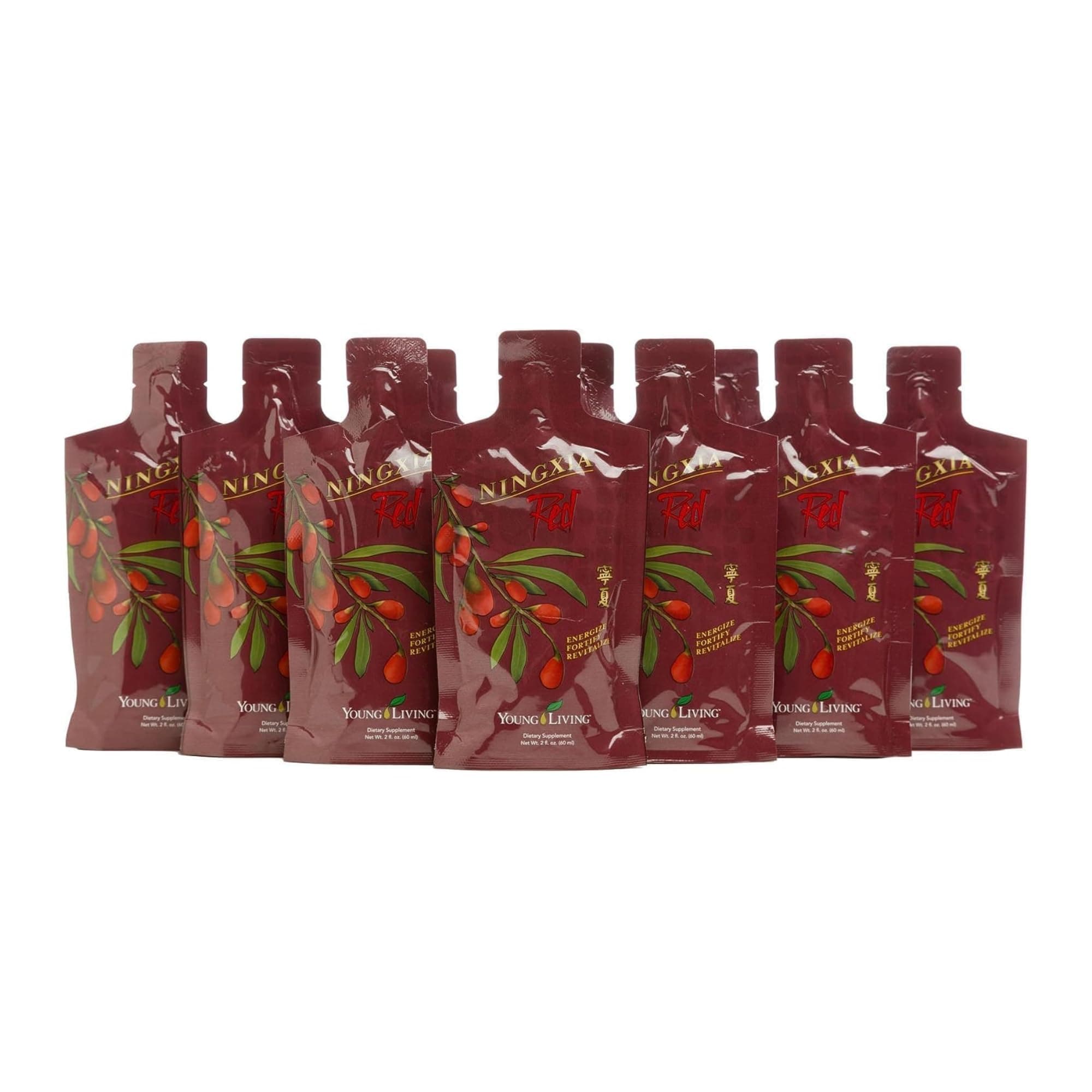 Young Living NingXia Red 2 oz Packs- 10 Count
