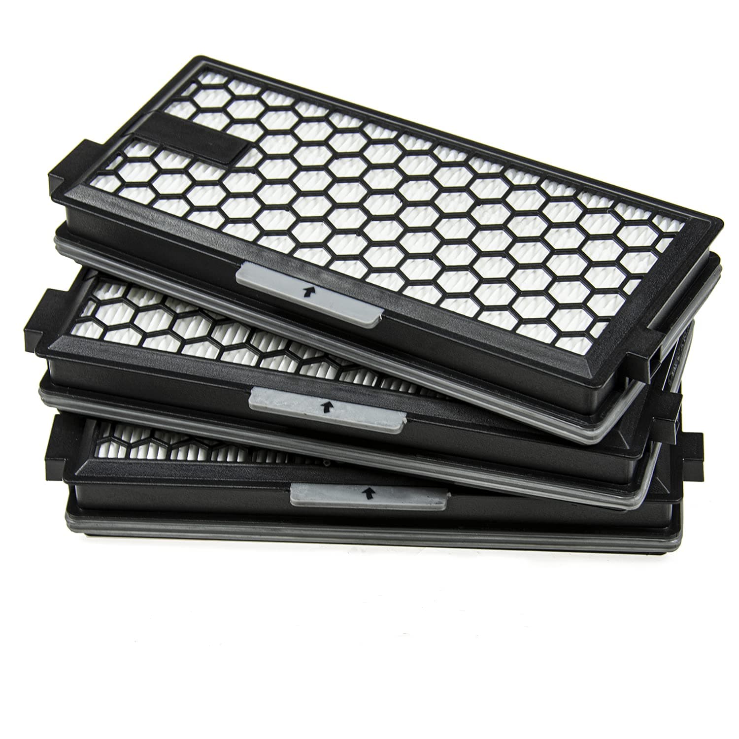 3 Pack Active AirClean SF-HA 50 Filter Compatible with Miele S4, S5, S6, S8, S8000, S8999, S6000, S6999, S5000, S5999, S4000, S4999, Complete C2, Complete C3, Compact C1, Compact C2 Vacuum