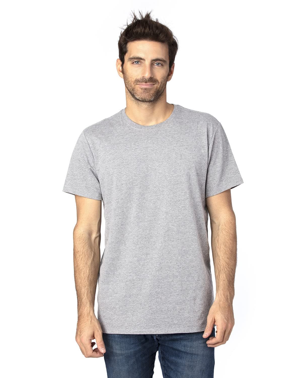 Threadfast Apparel Unisex Ultimate T-Shirt M HEATHER GREY