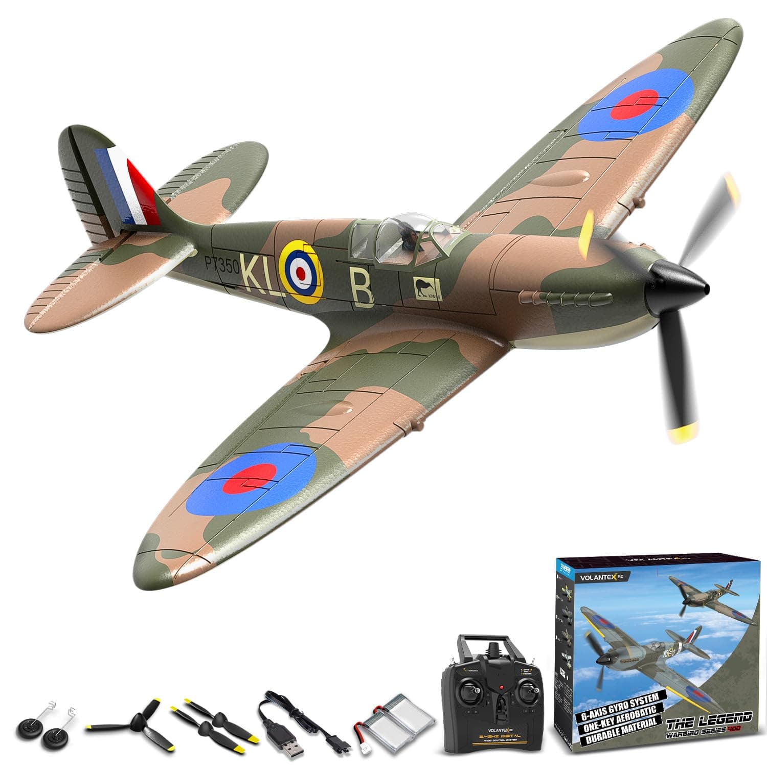 volantexrc RC WARBIRD Plane 4 Channel