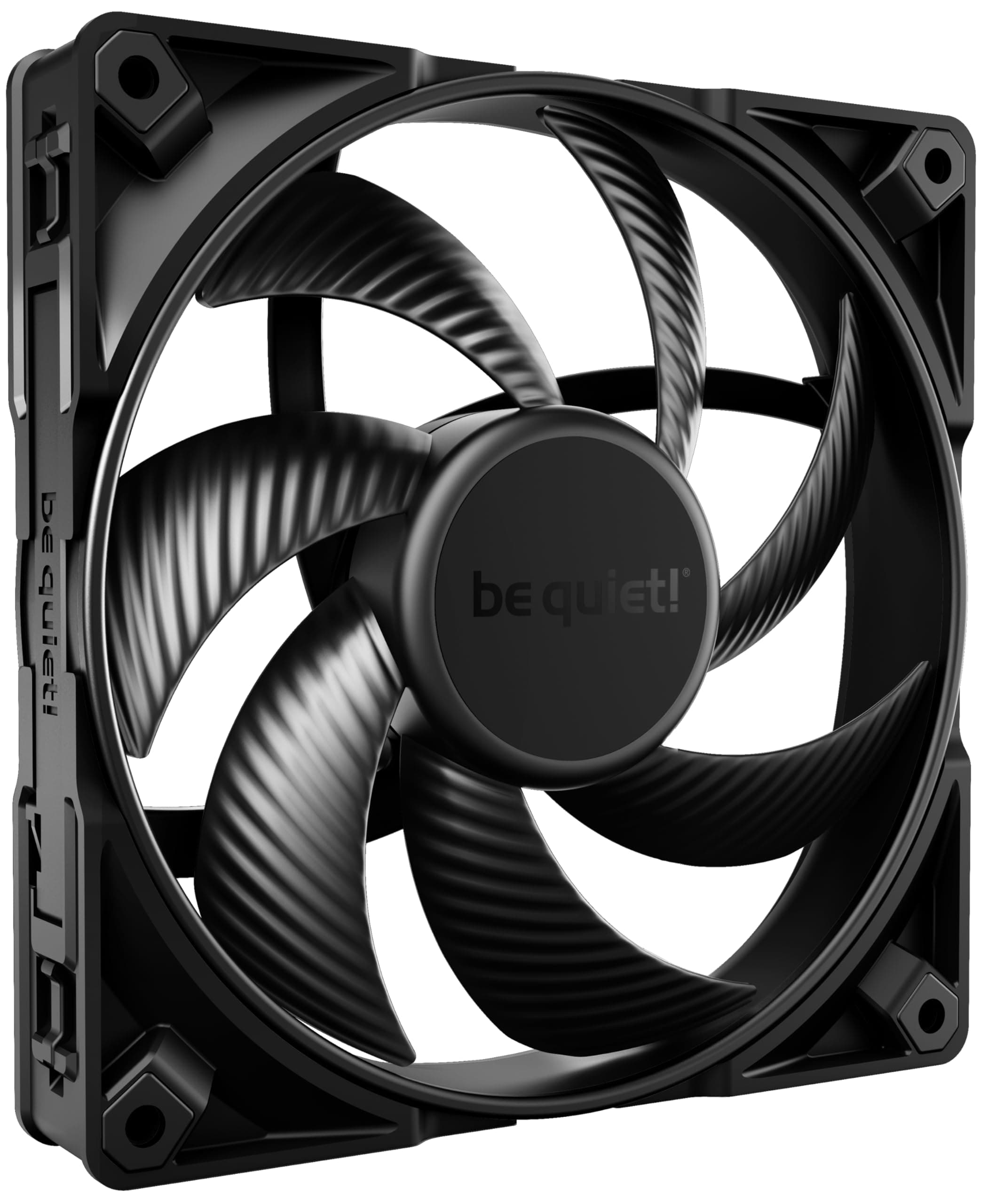 be quiet! Silent Wings Pro 4 140mm PWM fan, optimized fan blades, extraordinary high performance, Speed Switch for changing maximum PWM speed, 6-pole fan motor, fluid-dynamic bearing