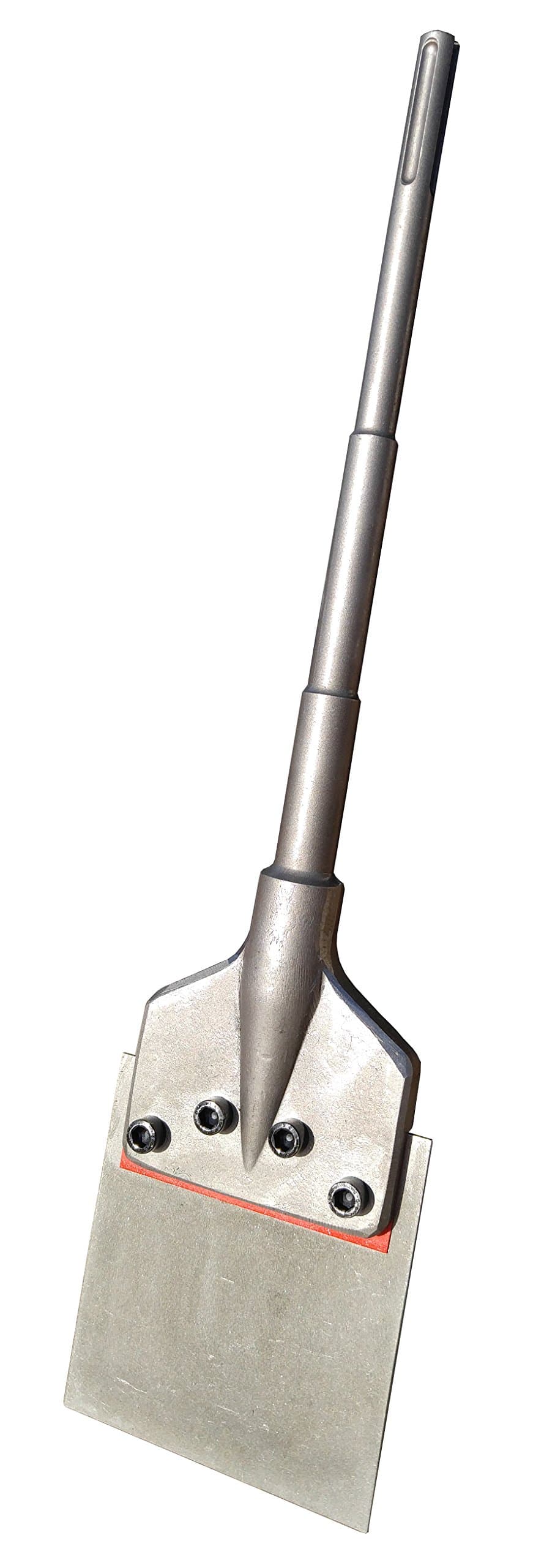 6-in Wide Tile & THINSET REMOVAL BIT Floor Scraper, SDS Max!!! (6” X 25”)