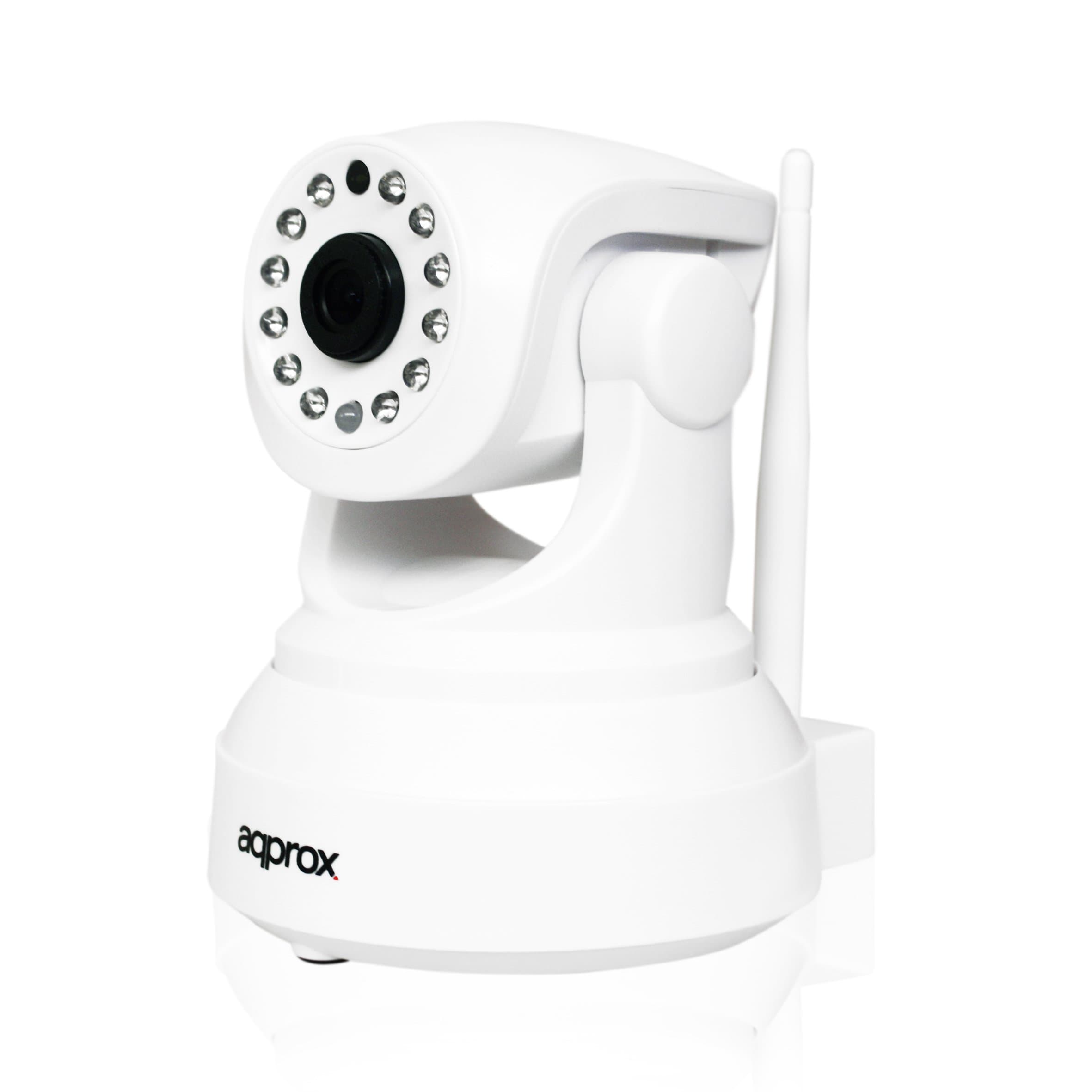 Approx Gaming APPIP02P2P Wireless P2P HD IP Camera - White