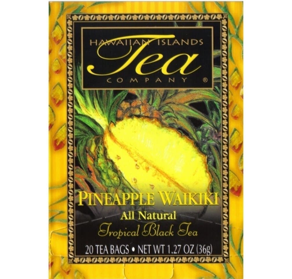 Hawaiian Value Pack Islands Tea Pineapple Waikiki 2 Boxes