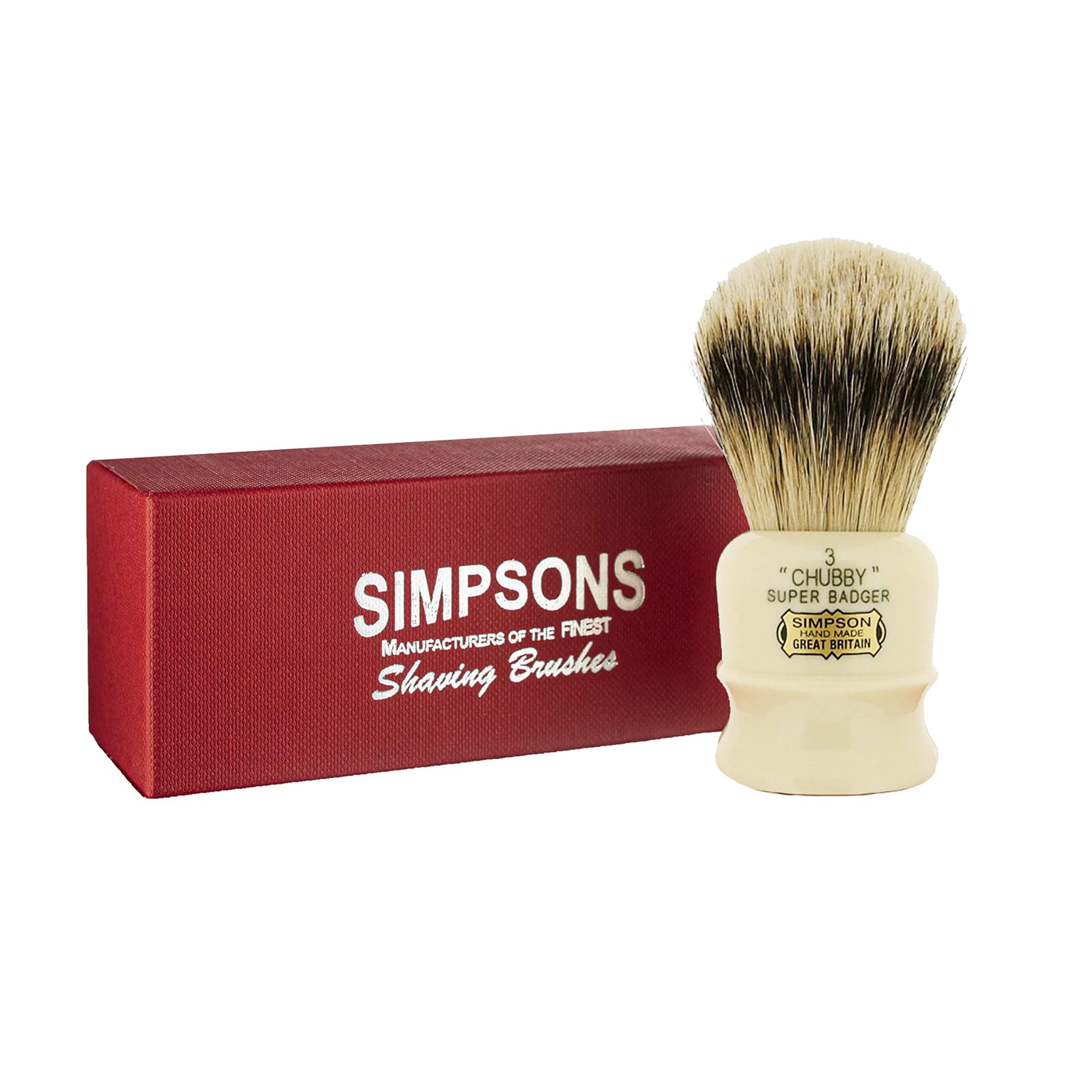 Chubby CH3 S Super Badger Handmade British Shaving Brush