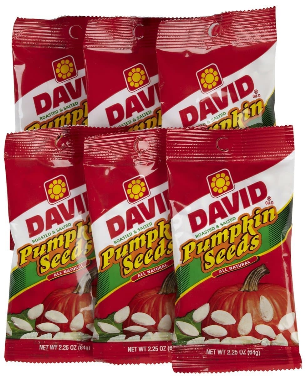 David PumPackin Seeds, 2.25 oz, 6 pk