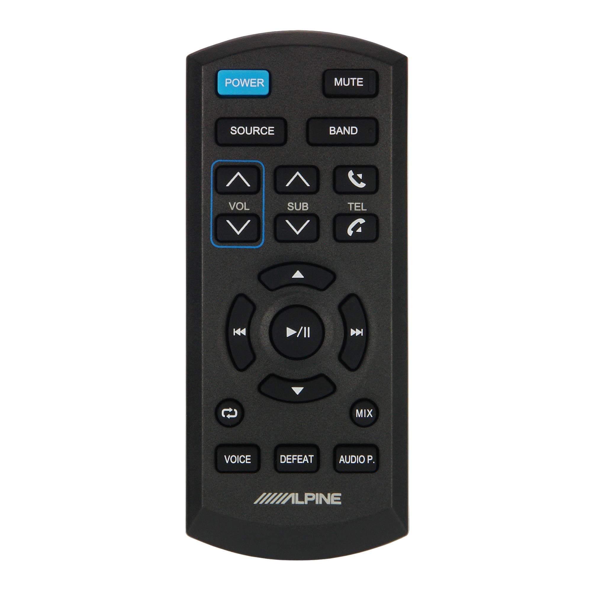 RUE-4360 Remote Control for Head Units, black