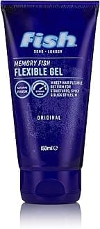 fishOriginal Memory Fish Flexible Hair Gel, Mens Hair Styling Product Suitable for Short & Medium Length Hair. Stylist & Barber Used