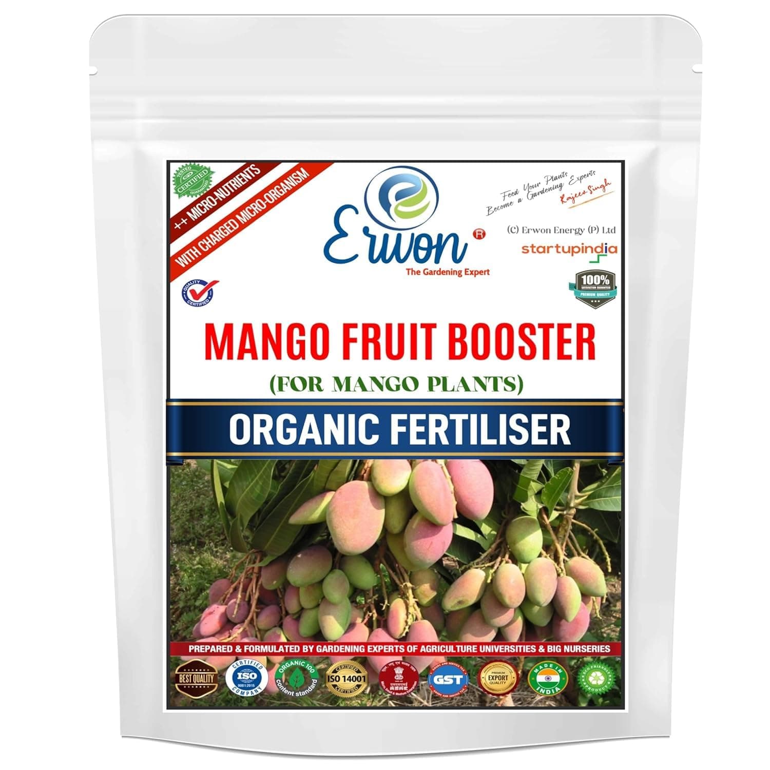 Erwon® Mango Fruit Booster for More Maximising and Bigger Mango Fruits (1800 gm)