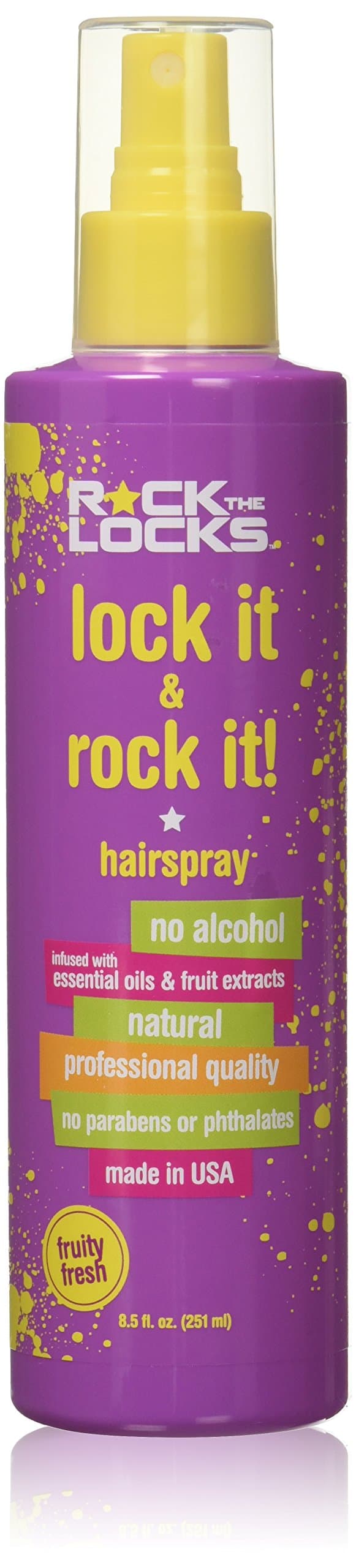 Rock The Locks No Alcohol Hairspray