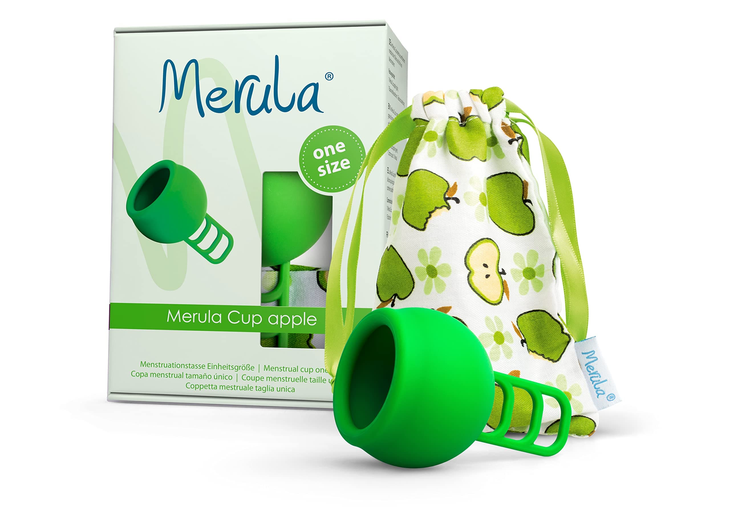 Merula Cup Apple (Green) - The One-Size Menstrual Cup