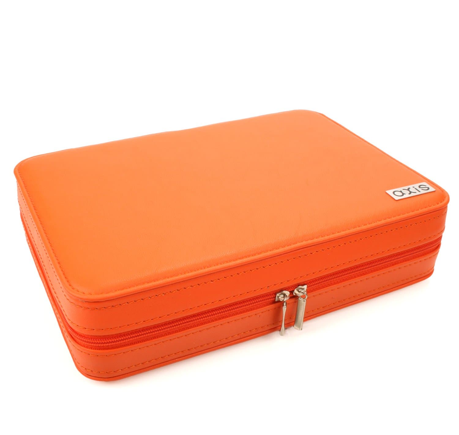 AXIS® Orange 8 Watch Luxury Travel Display Box Case