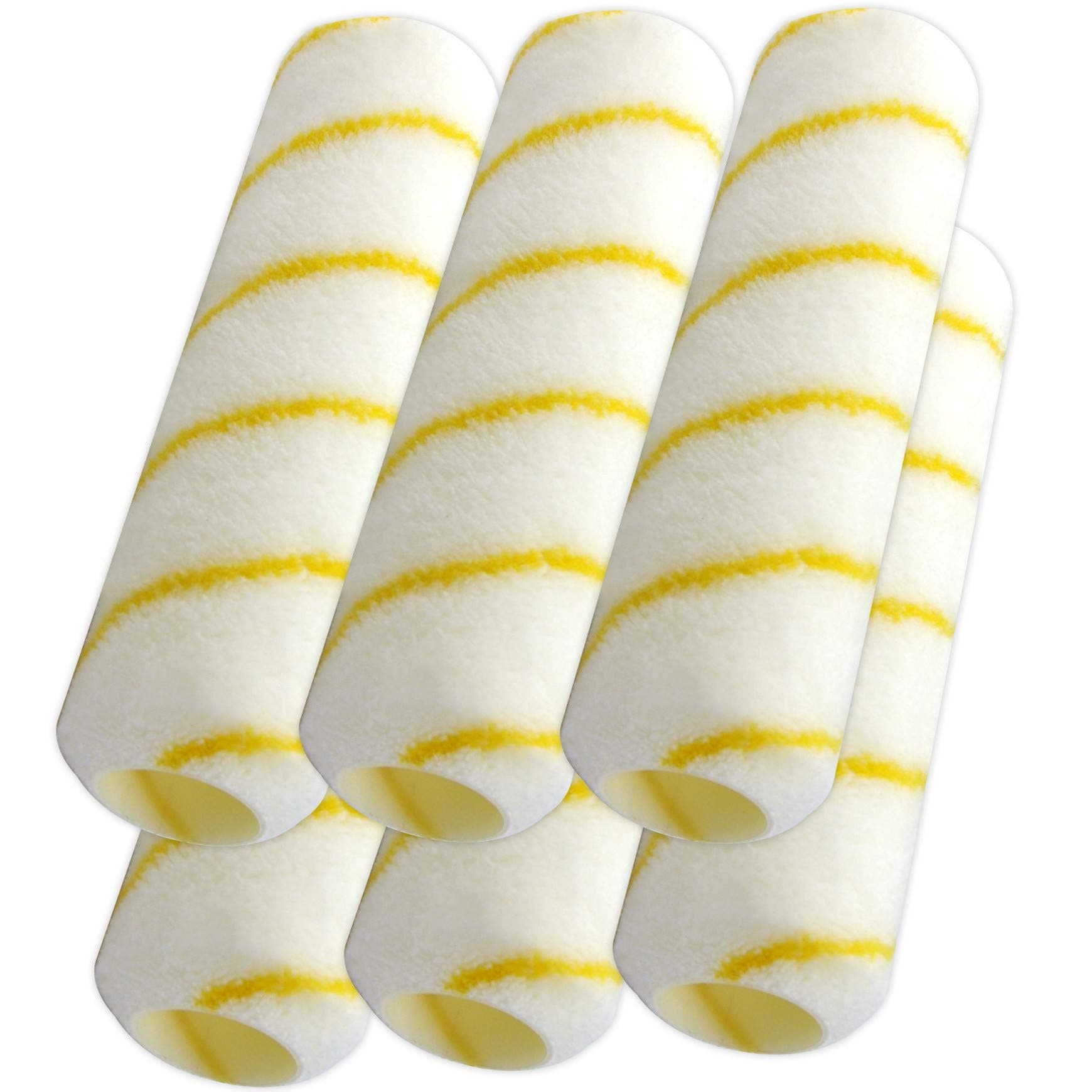 6 Piece 9-inch Premium Paint Roller Covers, Paint Roller,9 Inch Paint Roller Brushes Sets