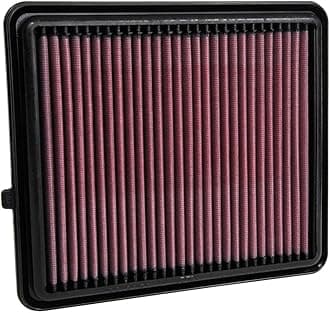 High-Flow Original Lifetime Engine Air Filter: Increase Power: Premium, Washable: Compatible with 2018-2020 SUZUKI: Jimny II, 33-3151