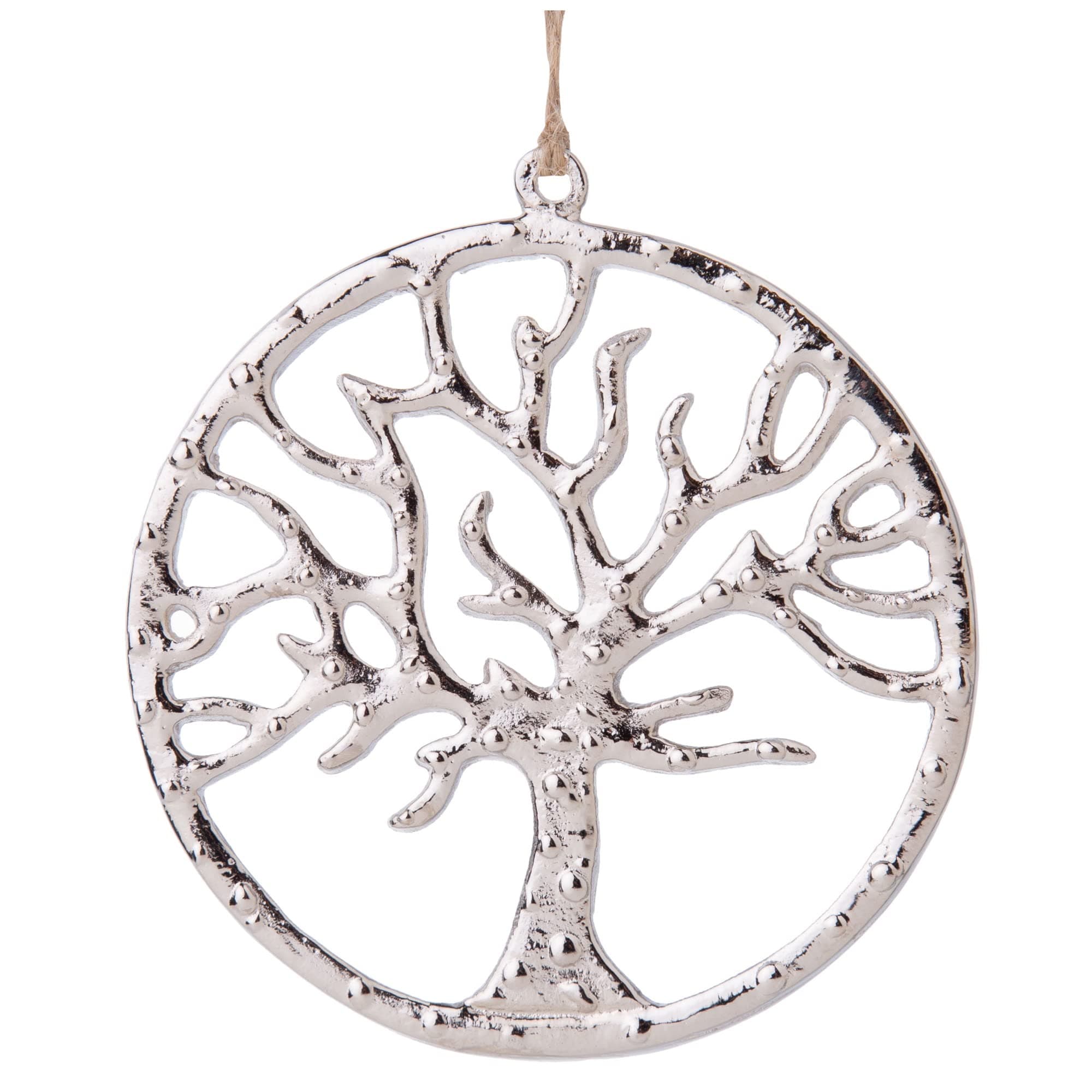 Silver Tree of Life Ornament