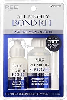 All Mighty Bond KISS Lace Front Wig Kit- Glue 32mL, Remover 60mL- KAMBKIT01 (Kit)