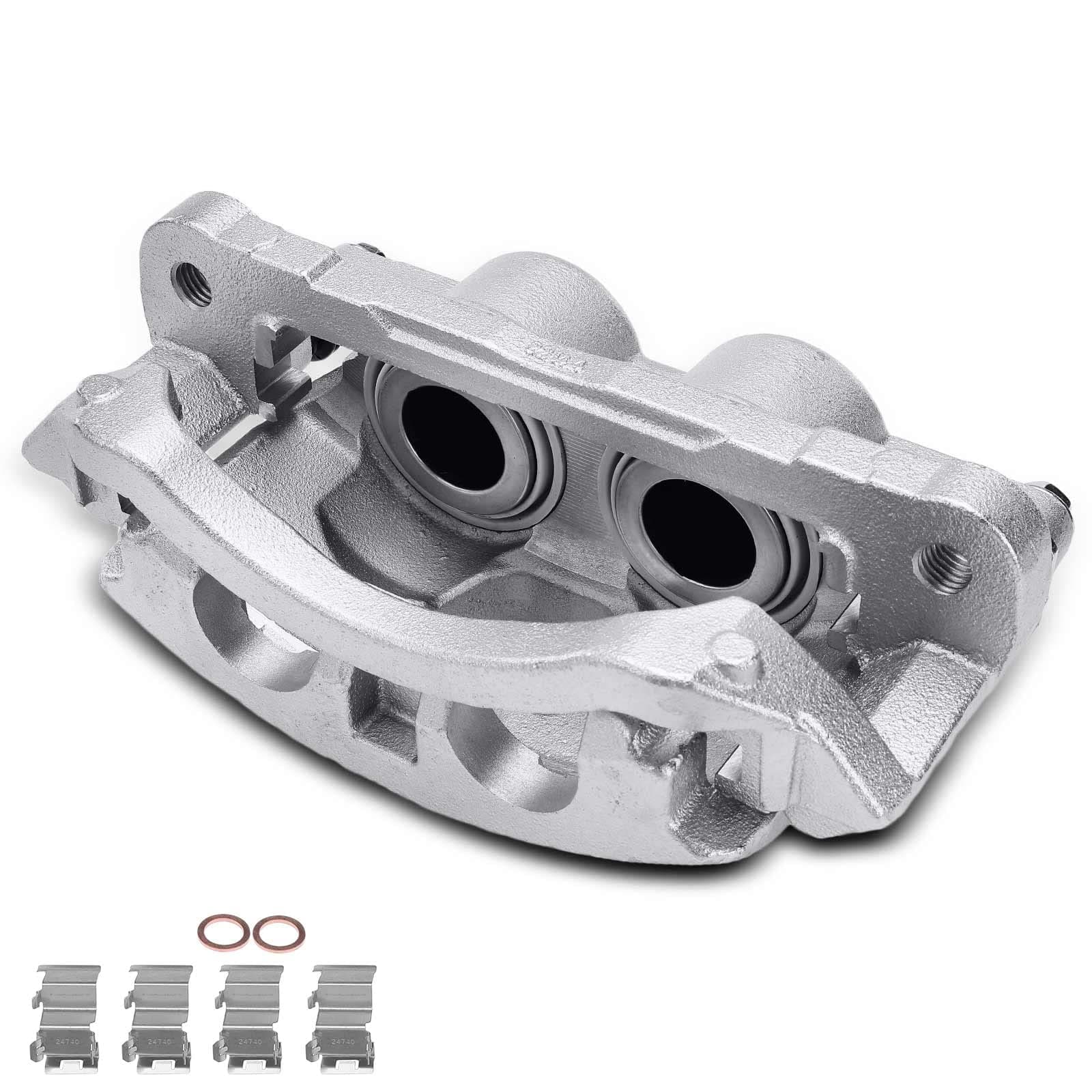 A-Premium Disc Brake Caliper Assembly with Bracket Compatible with Ram Models - Ram 2500 3500, 2019 2020 2021 2022 2023 2024, 5.7L 6.4L 6.7L - Front Left Driver Side