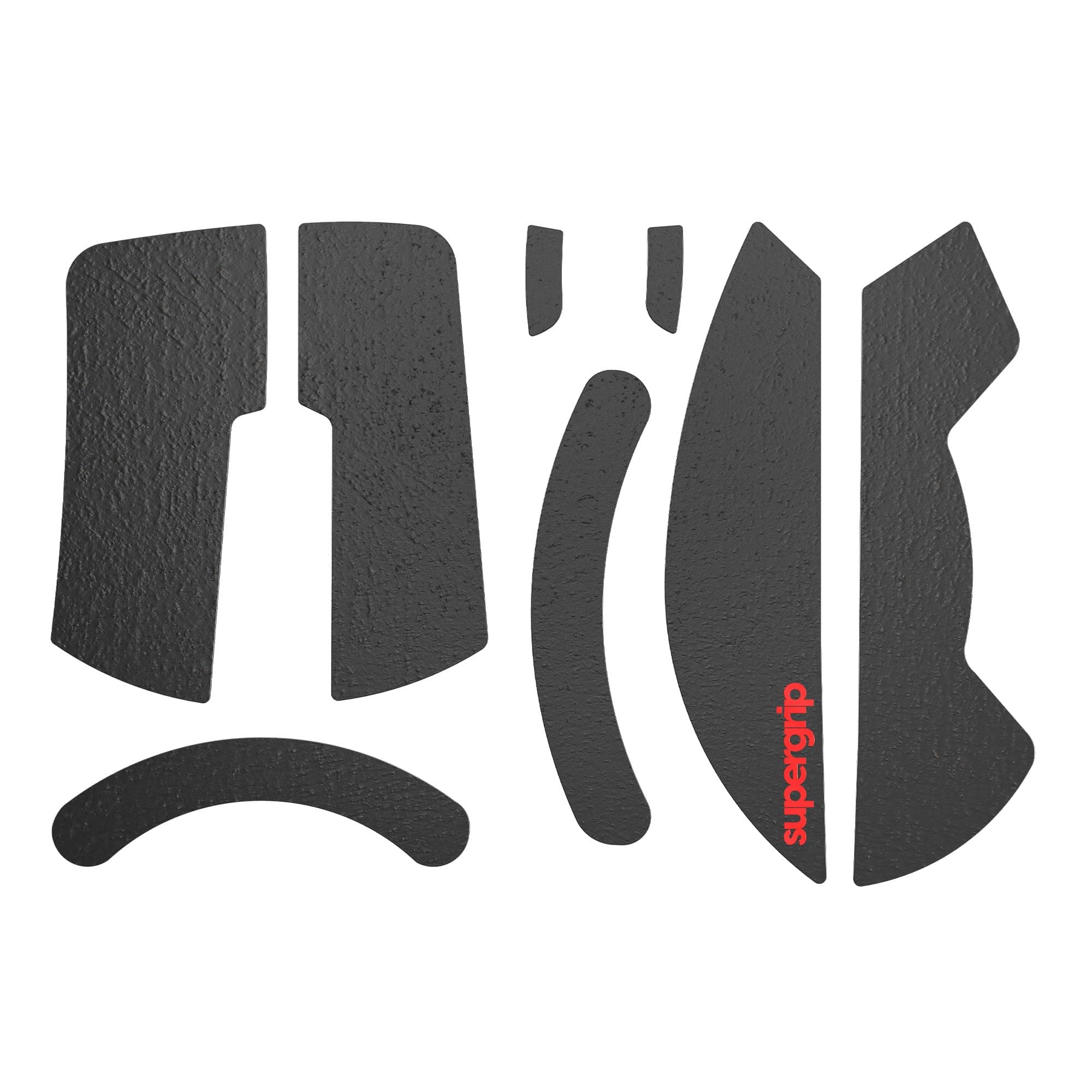 SUPERGRIP Griptape Set for Razer Deathadder V3 Pro Sweat Absorbing High Performance Anti Slip 3M Adhesive no Residue Mouse Grip Tape Ultra-Thin 0.5mm (0.02in)