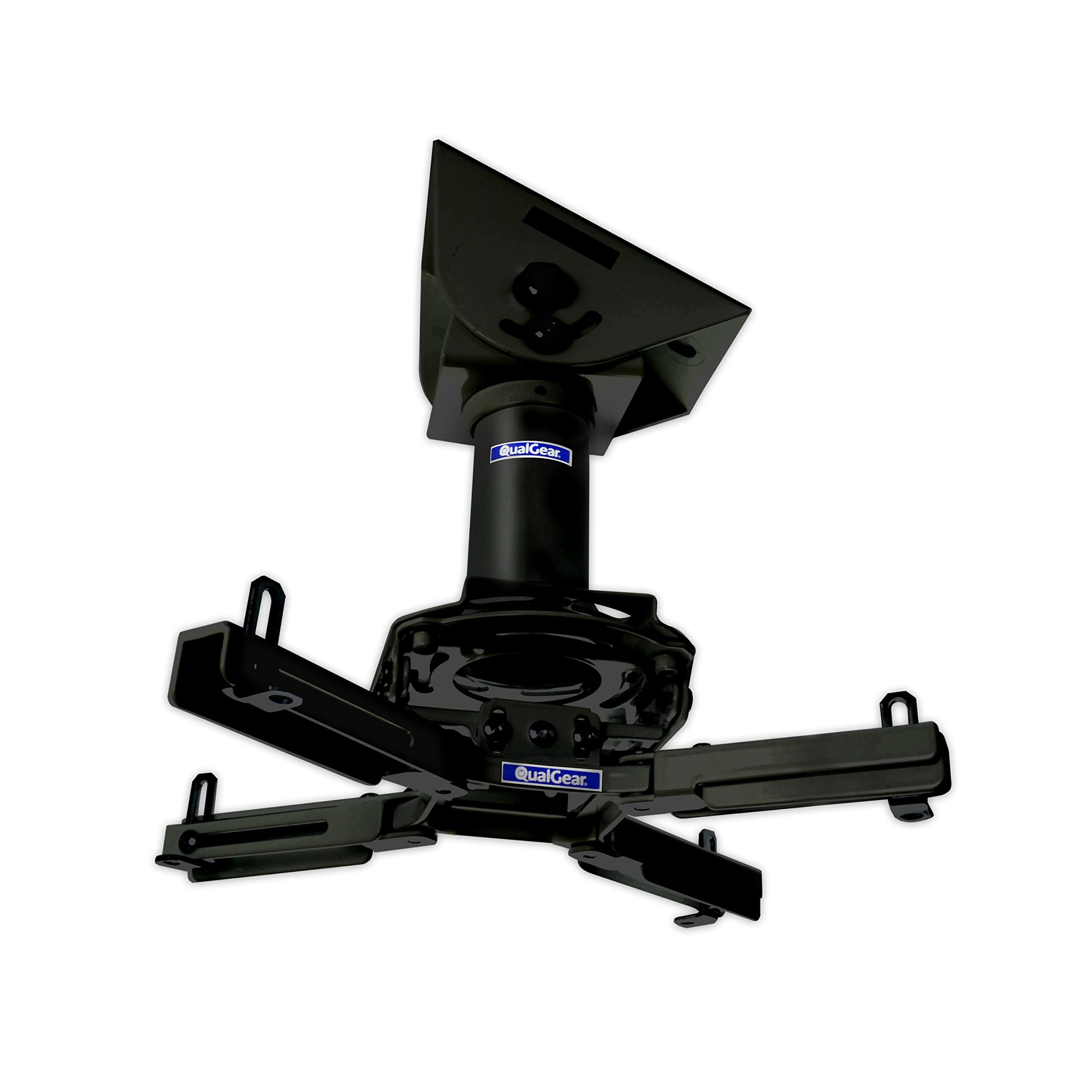 Pro-AV QG-KIT-VA-3IN-B Projector Mount Kit Accessory Vaulted Ceiling Adapter, 3" 1.5", Black