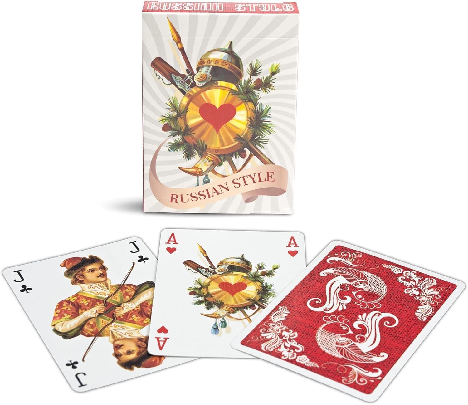 - Da Brigh Russian Style Playing Cards Deck